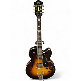 Vintage 1997 Guild X170 Tobacco Sunburst Hollow Body Electric Guitar