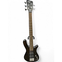 Vintage 2000 Warwick Streamer Standard 5 Satin Black Electric Bass Guitar