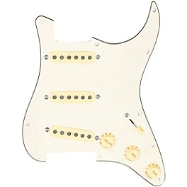 920d Custom Vintage American Loaded Pickguard for Strat With Aged White Pickups and S5W Wiring Harness