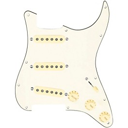 920d Custom Vintage American Loaded Pickguard for Strat With Aged White Pickups and S7W Wiring Harness