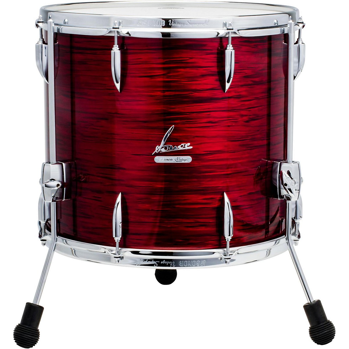Sonor Vintage Series Floor Tom 18 x 16 in. Vintage Red Oyster Guitar Center