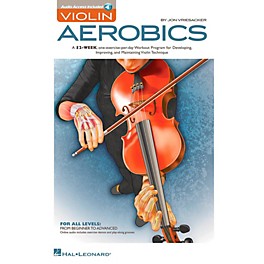 Hal Leonard Violin Aerobics Book/Online Audio