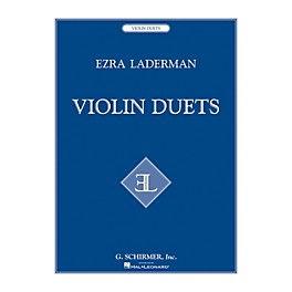 G. Schirmer Violin Duets String Series Composed by Ezra Laderman