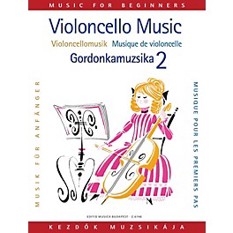 Editio Musica Budapest Violoncello Music for Beginners - Volume 2 (Cello and Piano) EMB Series Composed by Various