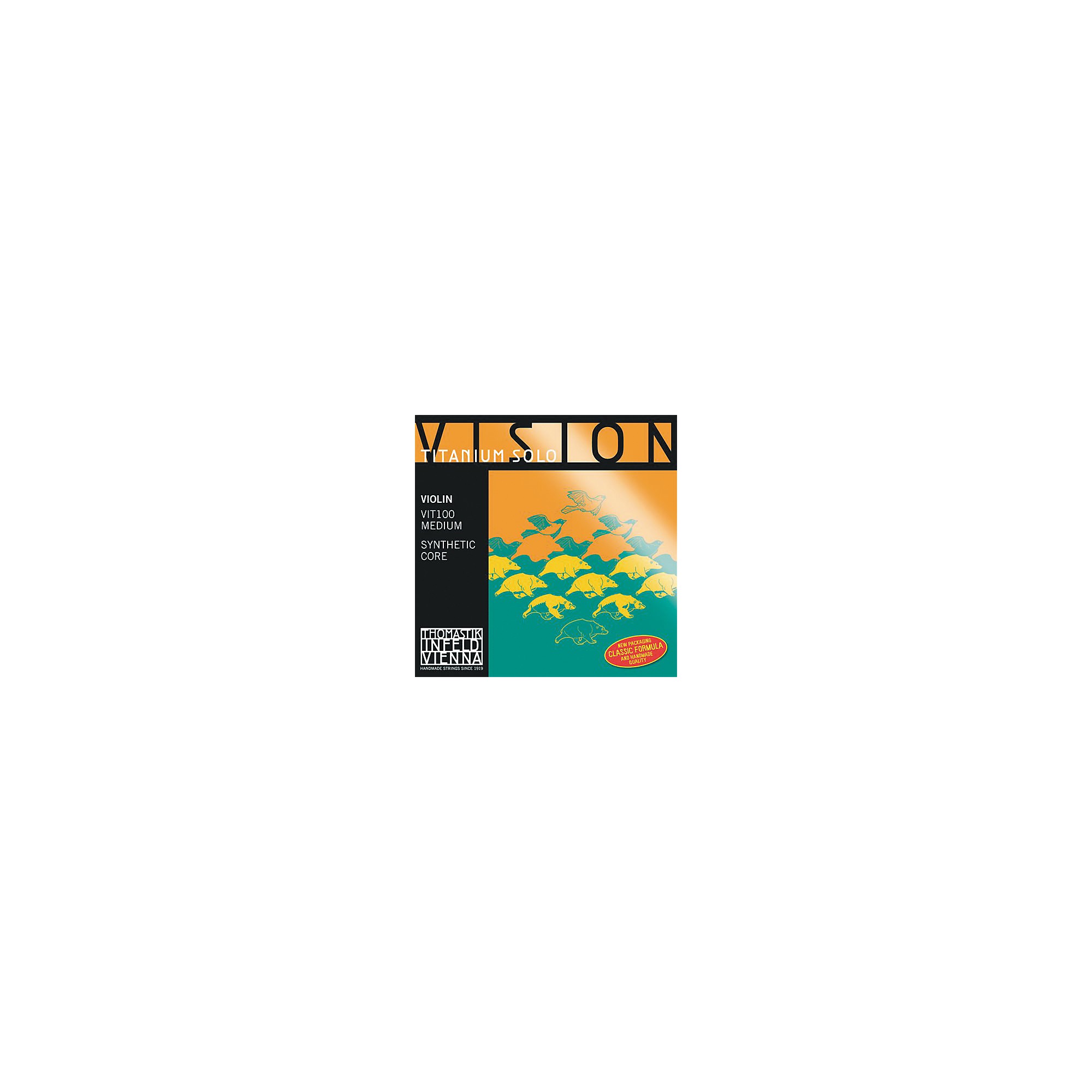 Thomastik Vision Titanium Solo Violin Strings Guitar Center