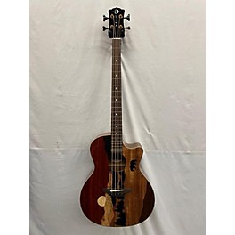 Used Luna Vista Bear Acoustic Bass Guitar
