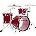 Ludwig Vistalite 50th Anniversary Fab 3-Piece Shell Pack With 22" Bass Drum Red