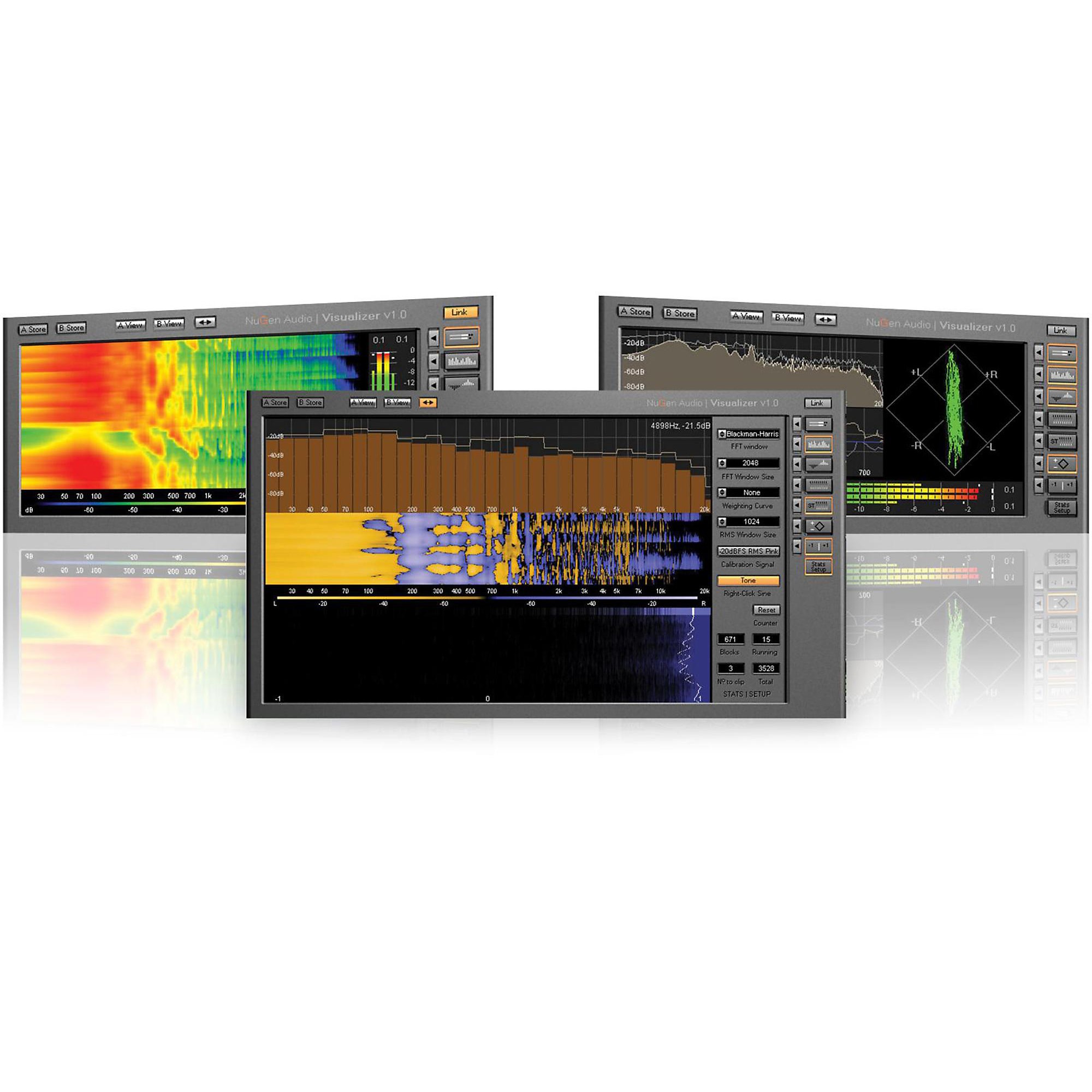 NuGen Audio Visualizer Audio Analysis Software Download Guitar Center