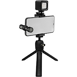 Open Box RODE Vlogger Kit for iOS Devices - Includes Tripod, MicroLED Light, VideoMic ME-L and Accessories Level 1