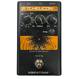 Used TC Helicon VoiceTone E1 Effect Pedal