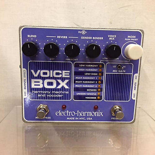 Used ElectroHarmonix Voicebox Vocal Harmony Vocoder Vocal Processor