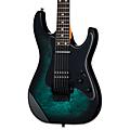 Kramer Volante Quilt HSFR Electric Guitar - Aqua Burst