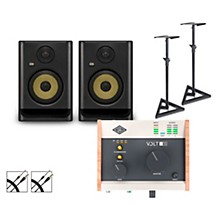 Universal Audio Volt 176 With KRK ROKIT G5 Studio Monitor Pair (Stands & Cables Included) -