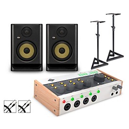 Universal Audio Volt 476P with KRK ROKIT G5 Studio Monitor Pair (Stands & Cables Included)