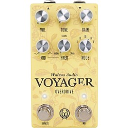 Walrus Audio Voyager Pre-Amp/Overdrive MKII Effects Pedal Floral Series 2024