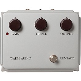 Warm Audio WA-CVS Centavo Limited-Edition Silver Overdrive Guitar Effects Pedal