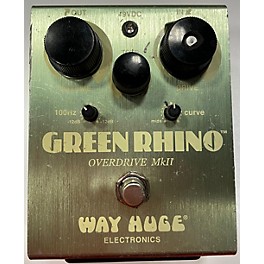 Used Way Huge Electronics WHE202 Green Rhino Overdrive Effect Pedal