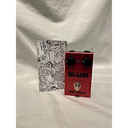 Used Way Huge Electronics WHE203 Red Llama Overdrive Effect Pedal