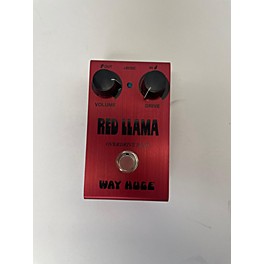 Used Way Huge Electronics WHE203 Red Llama Overdrive Effect Pedal