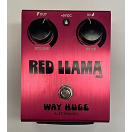 Used Way Huge Electronics WHE203 Red Llama Overdrive MKII Effect Pedal