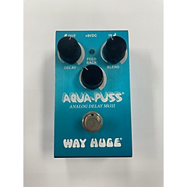 Used Way Huge Electronics WHE701 Aqua Puss Analog Delay Effect Pedal