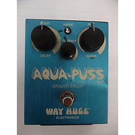 Used Way Huge Electronics WHE701 Aqua Puss Analog Delay Effect Pedal