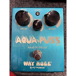 Used Way Huge Electronics WHE701 Aqua Puss Analog Delay Effect Pedal