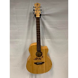 Used Luna WL BAMBOO GAE Acoustic Electric Guitar