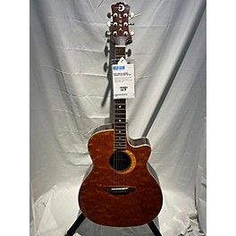 Used Luna WL-BUBINGA Acoustic Electric Guitar