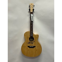 Used Luna WL Bamboo GAE Acoustic Electric Guitar