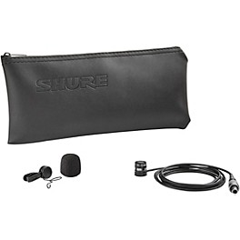 Open Box Shure WL185m Cardioid Condenser Lavalier With LEMO Termination Level 1 Black