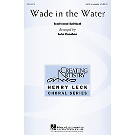 Hal Leonard Wade in the Water SATB a cappella arranged by John Conahan