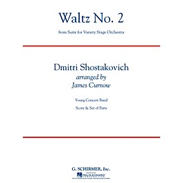 G. Schirmer Waltz No 2 (from Suite for Variety Stage Orchestra) Concert Band Lvl 3 by Shostakovich Arranged by Curnow
