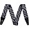 Fender Wavy Checkerboard Polyester Guitar Strap Grey