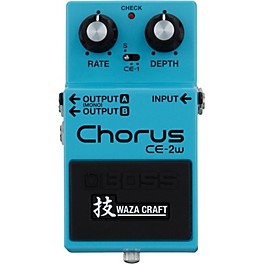 BOSS Waza Craft CE-2W Chorus Guitar Effects Pedal
