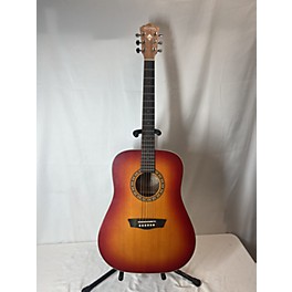 Used Washburn Wd7s Acsm Acoustic Guitar