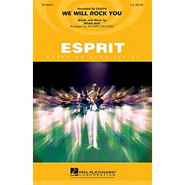 Hal Leonard We Will Rock You Marching Band Level 3 Arranged by Richard Saucedo