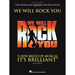 Hal Leonard We Will Rock You (The Musical by Queen and Ben Elton) Vocal Selections