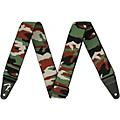 Fender Weighless Camouflage Guitar Strap Woodland Camouflage 2 in.