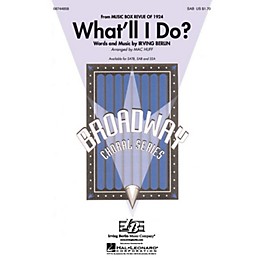 Hal Leonard What'll I Do? SAB arranged by Mac Huff