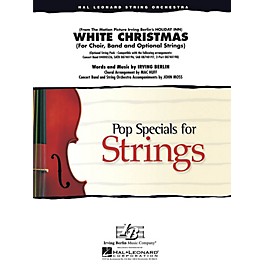 Hal Leonard White Christmas (Band with choir/opt. strings) Score & Parts Arranged by Mac Huff, John Moss