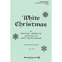 Shawnee Press White Christmas Score & Parts arranged by Roy Ringwald