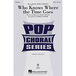 Hal Leonard Who Knows Where the Time Goes ShowTrax CD by Judy Collins Arranged by Audrey Snyder
