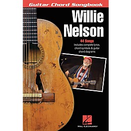 Hal Leonard Willie Nelson - Guitar Chord Songbook Guitar Chord Songbook Series Softcover Performed by Willie Nelson