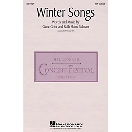 Hal Leonard Winter Songs SSA composed by Ruth Elaine Schram