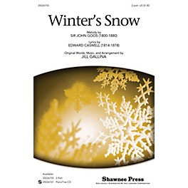 Shawnee Press Winter's Snow 2-Part arranged by Jill Gallina
