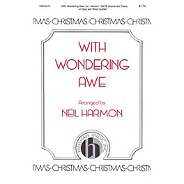 Hinshaw Music With Wondering Awe SATB arranged by Neil Harmon