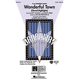 Hal Leonard Wonderful Town (Choral Highlights) SATB Arranged by John Purifoy