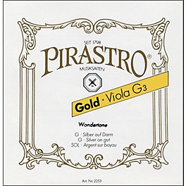 Pirastro Wondertone Gold Label Series Viola String Set