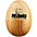 Nino Wood Egg Shaker Natural Small